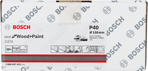 New Genuine Bosch 2608607833 C470 Best for Wood and Paint For random orbital