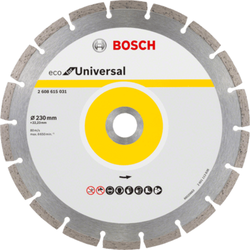 Bosch 2608615031 Eco for Universal Segmented Diamond Cutting Disc