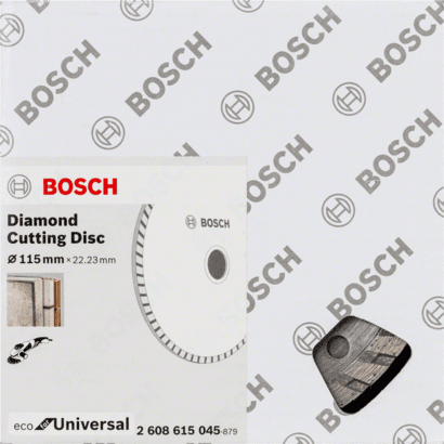 New Genuine Bosch 2608615037 Eco for Universal Diamond Cutting Disc For small