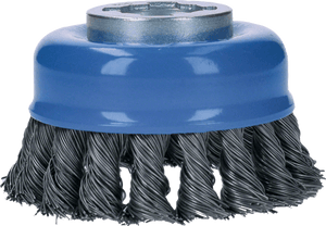 New Genuine Bosch 2608620726 X-LOCK Heavy for Metal Cup Brush, Knotted Wire For
