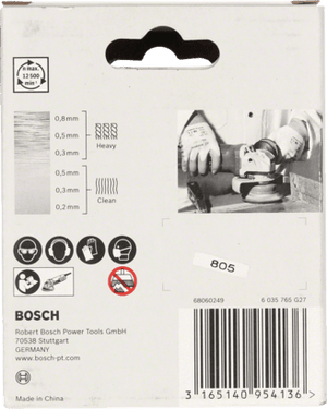 New Genuine Bosch 2608620726 X-LOCK Heavy for Metal Cup Brush, Knotted Wire For