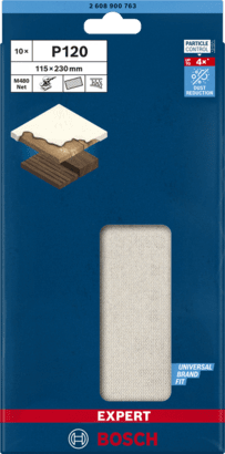 New Genuine Bosch 2608621276 EXPERT M480 Sanding Nets For orbital sanders