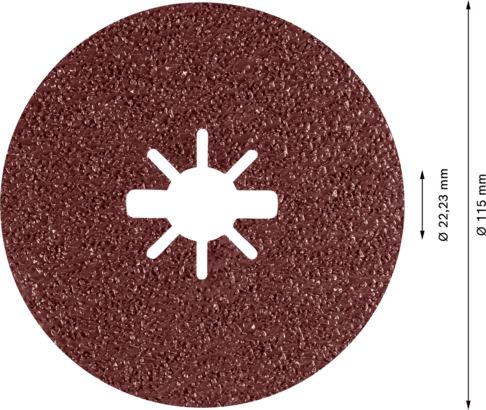 New Genuine Bosch 2608621791 EXPERT R781 Prisma Discs X-LOCK For small angle