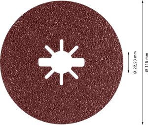 New Genuine Bosch 2608621791 EXPERT R781 Prisma Discs X-LOCK For small angle