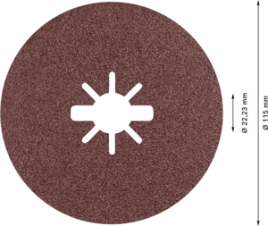 New Genuine Bosch 2608621792 EXPERT R781 Prisma Discs X-LOCK For small angle