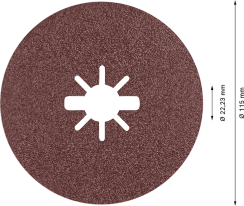 New Genuine Bosch 2608621792 EXPERT R781 Prisma Discs X-LOCK For small angle