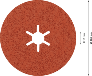 New Genuine Bosch 2608621816 EXPERT R782 Prisma Discs For small angle grinders