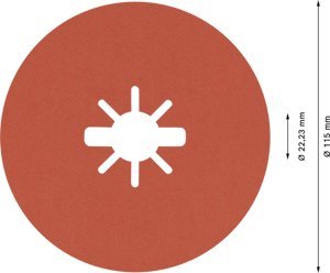 New Genuine Bosch 2608621821 EXPERT R782 Prisma Discs X-LOCK For small angle