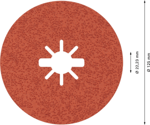 New Genuine Bosch 2608621824 EXPERT R782 Prisma Discs X-LOCK For small angle