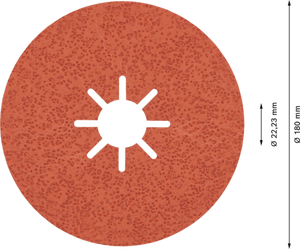 New Genuine Bosch 2608621828 EXPERT R782 Prisma Discs For large angle grinders