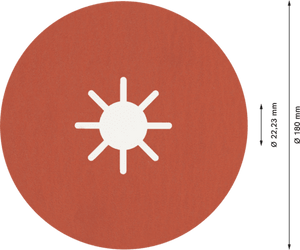 New Genuine Bosch 2608621831 EXPERT R782 Prisma Discs For large angle grinders