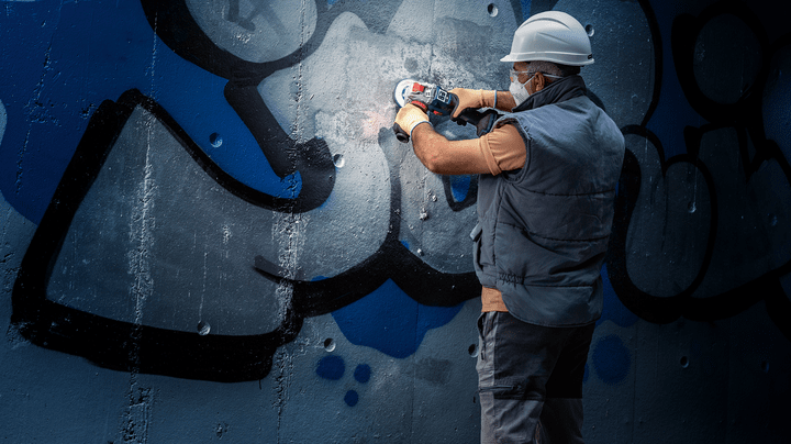 New Genuine Bosch 2608621833 X-LOCK Cleaning Disc N377 Metal For small angle