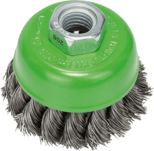 New Genuine Bosch 2608622104 Heavy for Inox Wire Cup Brush, Knotted Wire For