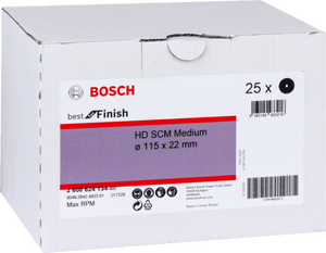 New Genuine Bosch 2608624138 N477 Best for Finish SCM Fleece Disc For small
