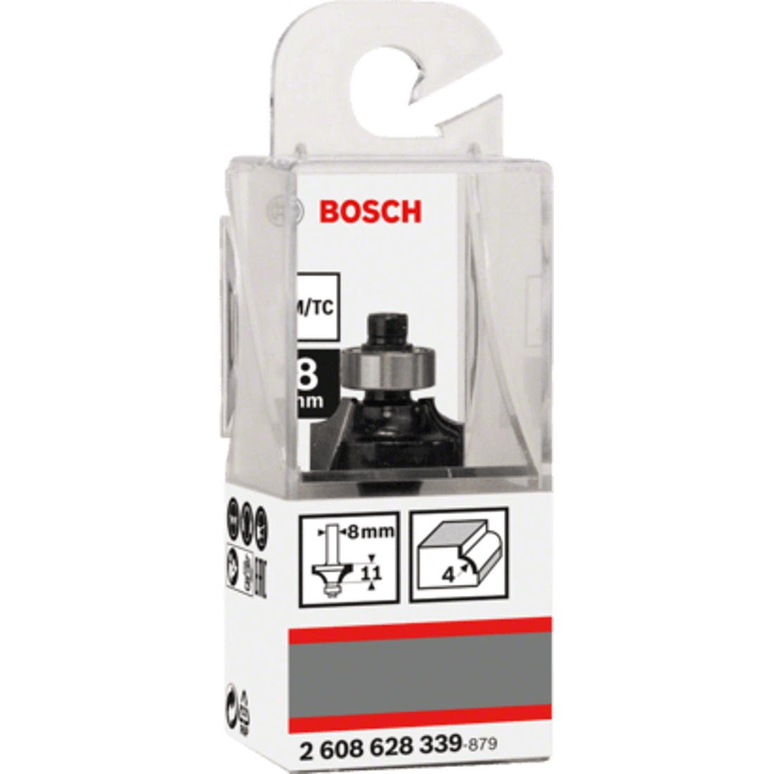 New Genuine Bosch 2608628339 Standard for Wood Rounded Over Bit For hand-held