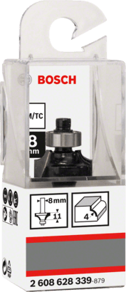 New Genuine Bosch 2608628339 Standard for Wood Rounded Over Bit For hand-held