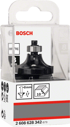 New Genuine Bosch 2608628342 Standard for Wood Rounded Over Bit For hand-held