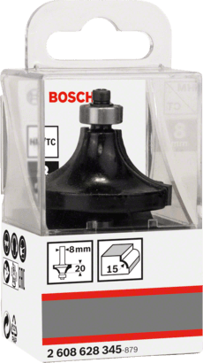 New Genuine Bosch 2608628345 Standard for Wood Rounded Over Bit For hand-held