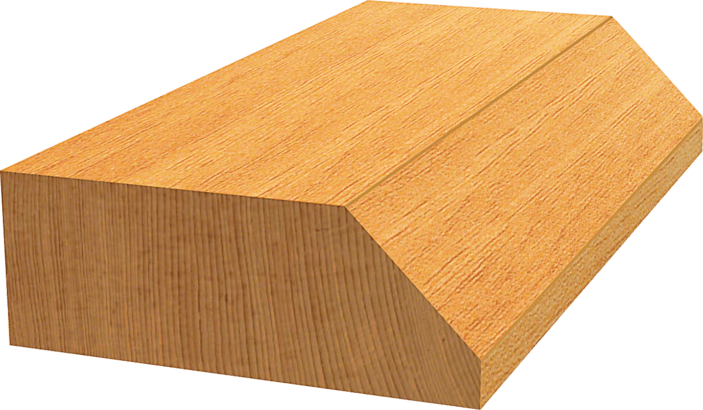 New Genuine Bosch 2608628352 Standard for Wood Chamfer Bit 45-degree Angle