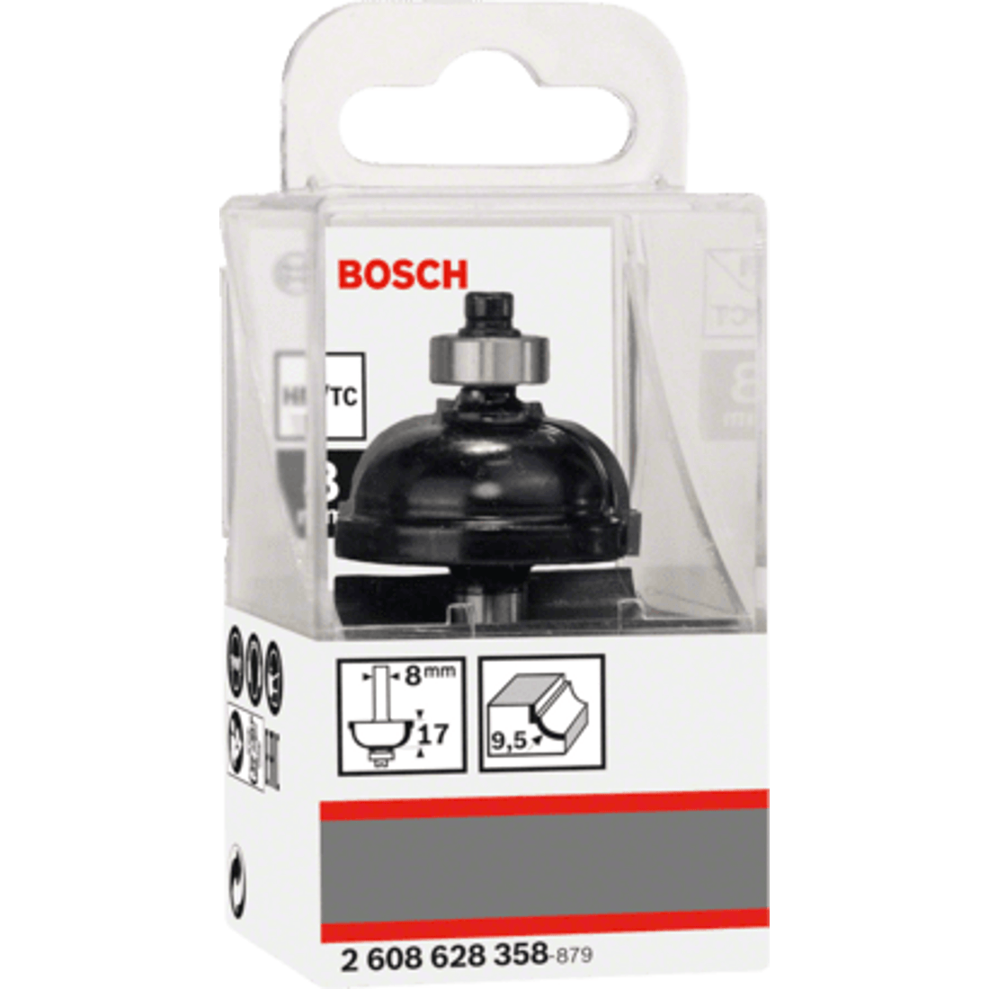 New Genuine Bosch 2608628358 Standard for Wood Edge Profiling Bit For hand-held