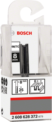 New Genuine Bosch 2608628372 Standard for Wood Straight Bit For hand-held