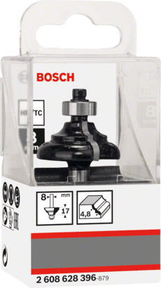 New Genuine Bosch 2608628396 Standard for Wood Edge Profiling Bit For hand-held