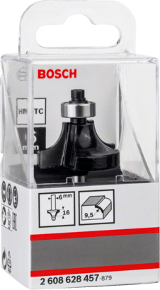 New Genuine Bosch 2608628457 Standard for Wood Rounded Over Bit For hand-held