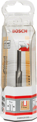 New Genuine Bosch 2608629355 Expert for Wood Straight Bit Solid Carbide For