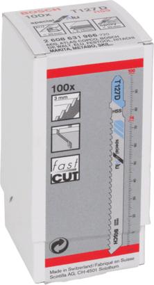 New Genuine Bosch 2608631966 T 127 D Special for Alu Jigsaw Blade For jigsaws