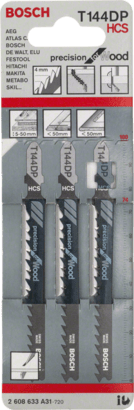 New Genuine Bosch 2608633A31 T 144 DP Precision for Wood Jigsaw Blade For