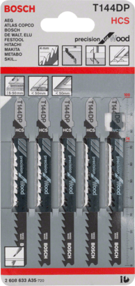 New Genuine Bosch 2608633A35 T 144 DP Precision for Wood Jigsaw Blade For