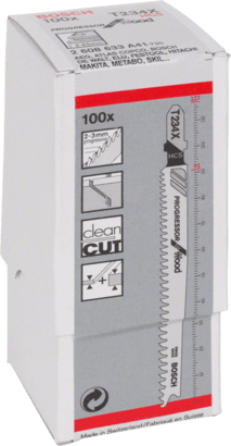 New Genuine Bosch 2608633A41 T 234 X Progressor for Wood Jigsaw Blade For