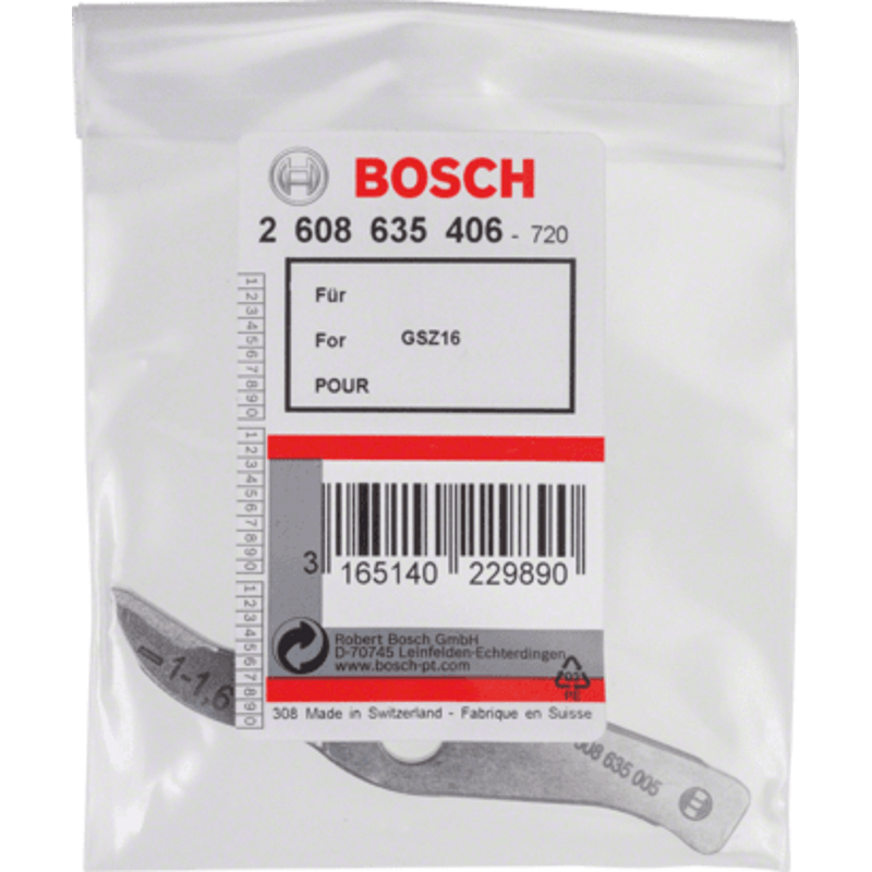 New Genuine Bosch 2608635406 Shear Blade Set, 6-Pieces