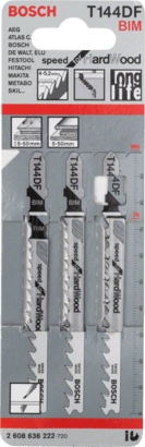 New Genuine Bosch 2608636222 T 144 DF Speed for Hard Wood Jigsaw Blade For