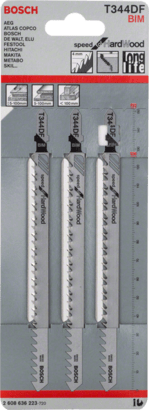 New Genuine Bosch 2608636223 T 344 DF Speed for Hard Wood Jigsaw Blade For