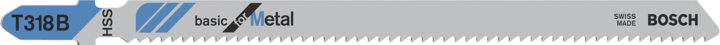New Genuine Bosch 2608638699 T 318 B Basic for Metal Jigsaw Blade For jigsaws