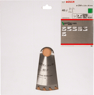 New Genuine Bosch 2608640443 Optiline Wood Circular Saw Blade