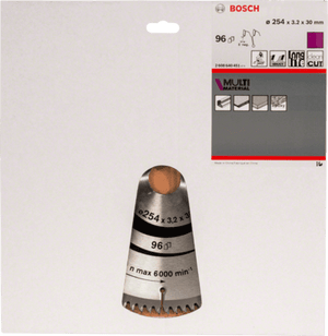 New Genuine Bosch 2608640451 Multi Material Circular Saw Blade