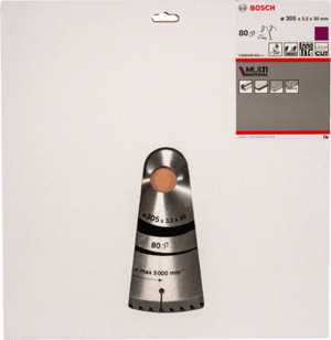 New Genuine Bosch 2608640452 Multi Material Circular Saw Blade