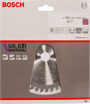 New Genuine Bosch 2608640501 Multi Material Circular Saw Blade For hand-held