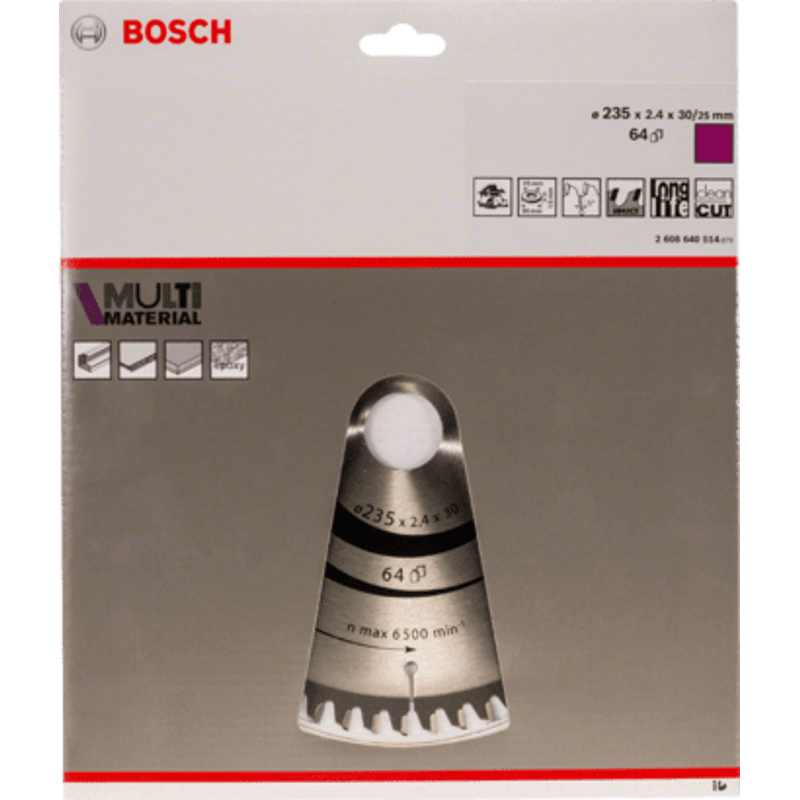 New Genuine Bosch 2608640514 Multi Material Circular Saw Blade For hand-held