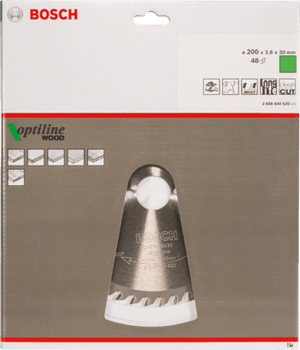 New Genuine Bosch 2608640620 Optiline Wood Circular Saw Blade For hand-held