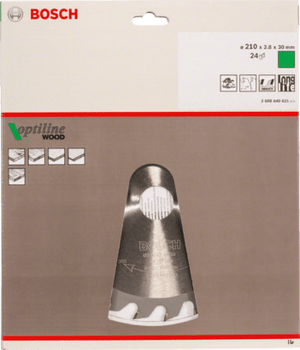 New Genuine Bosch 2608640621 Optiline Wood Circular Saw Blade