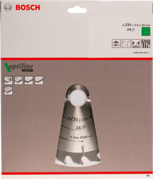 New Genuine Bosch 2608640627 Optiline Wood Circular Saw Blade For hand-held