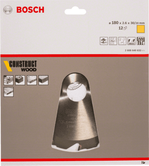 New Genuine Bosch 2608640632 Construct Wood Circular Saw Blade For hand-held