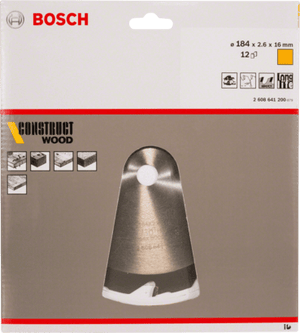 New Genuine Bosch 2608640633 Construct Wood Circular Saw Blade