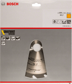 New Genuine Bosch 2608640635 Construct Wood Circular Saw Blade