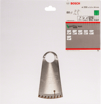 New Genuine Bosch 2608640645 Optiline Wood Circular Saw Blade For mitre saws