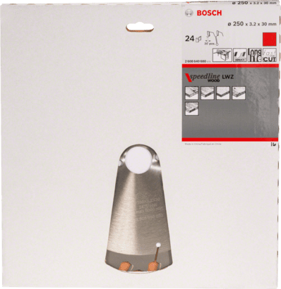 New Genuine Bosch 2608640680 Speedline Wood Circular Saw Blade