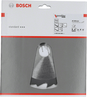 New Genuine Bosch 2608640800 Speedline Wood Circular Saw Blade